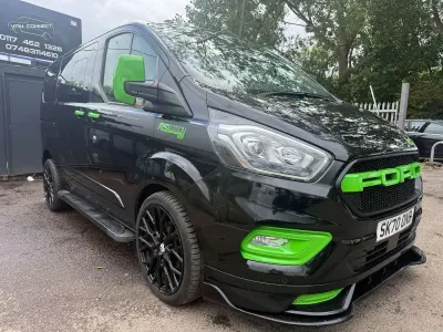 Used Ford Transit Custom Limited 185 HP (136 kW) 2020 Black Van