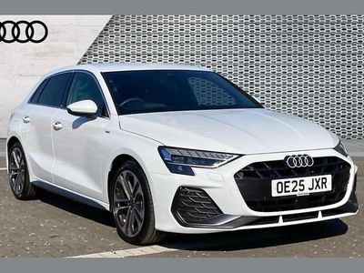 Used Audi A3 S-Line 147 HP (108 kW) 2025 White Hatchback