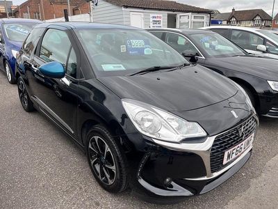 Black Used 2016 DS Automobiles DS3 Elegance Hatchback | £5,490 (Fair price)