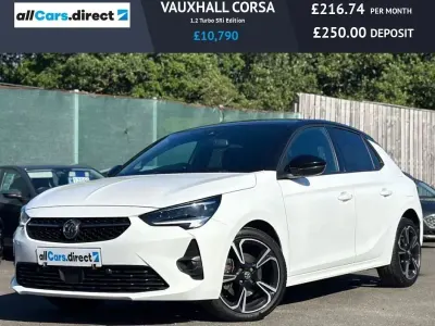 Used Vauxhall Corsa Edition 2022 White Hatchback