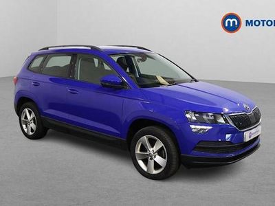 Used Skoda Karoq SE 116 HP (85 kW) 2020 Blue SUV
