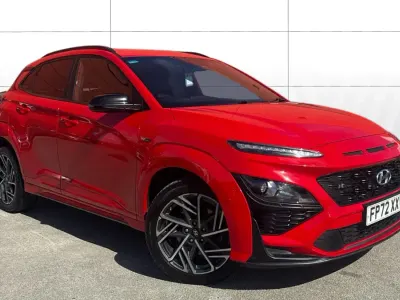 Used Hyundai Kona N Line 120 HP (88 kW) 2022 Red SUV