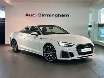 White Used 2020 Audi A5 Cabriolet S-Line Cabriolet | £20,985 (Fair price)