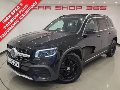 Begagnad Mercedes GLB220 AMG line 2020 Svart SUV