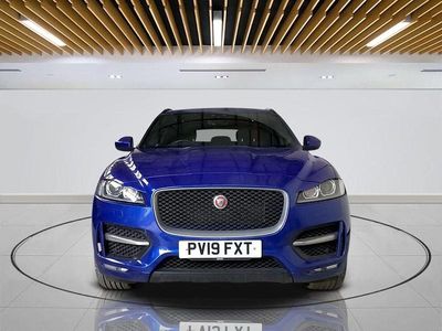 Used Jaguar F-Pace R-Sport 180 HP (132 kW) 2019 Blue SUV