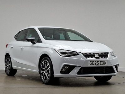 New Seat Ibiza XCELLENCE 115 HP (84 kW) 2025 Metallic  glacial white Hatchback