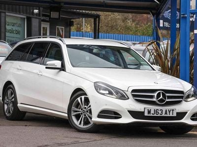 Used Mercedes E220 SE 2013 White Estate