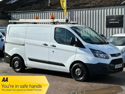 Used Ford Transit Custom 105 HP (77 kW) 2016 White Van
