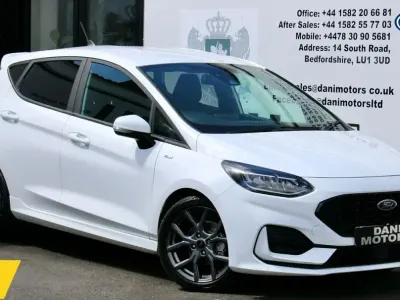 Used Ford Fiesta ST-Line 123 HP (90 kW) 2022 White Hatchback