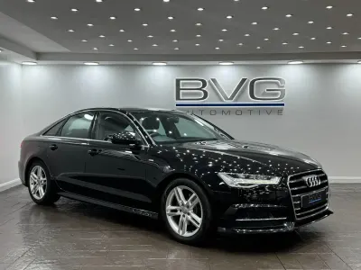 Usado Audi A6 S-Line 2016 Negro Berlina