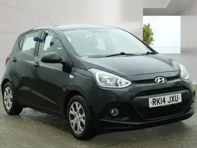 Begagnad Hyundai i10 SE 87 HK (63 kW) 2014 Svart Halvkombi