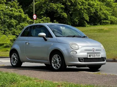 Gebraucht Fiat 500 Sport 75 PS (55 kW) 2009 Silber Cabrio