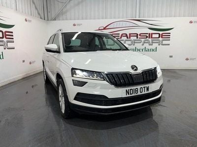 White Used 2018 Skoda Karoq SE L SUV | £13,299 (Good price)