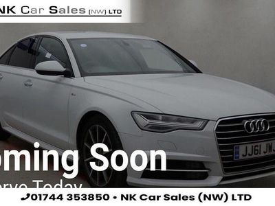 Used Audi A6 S-Line 190 HP (139 kW) 2015 White Sedan