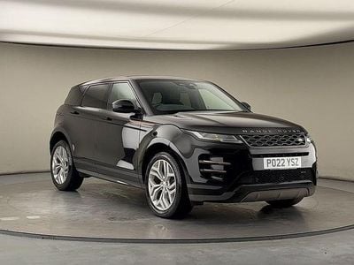 Santorini black Used 2022 Land Rover Range Rover evoque SE Dynamic SUV | £26,200 (Good price)