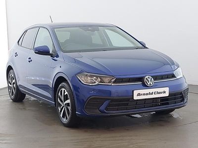 New VW Polo Match 95 HP (69 kW) 2025 Blue Hatchback