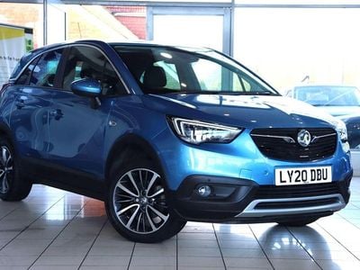 Used Vauxhall Crossland X Elite 130 HP (95 kW) 2020 Blue SUV