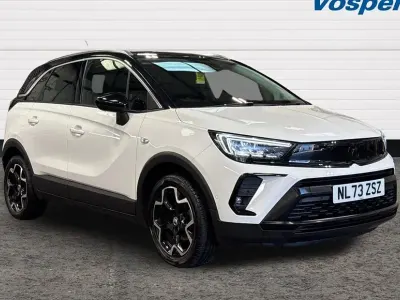 Used Vauxhall Crossland Ultimate 108 HP (79 kW) 2023 White SUV