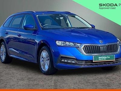Used Skoda Octavia SE 110 HP (80 kW) 2022 Race blue metallic Estate
