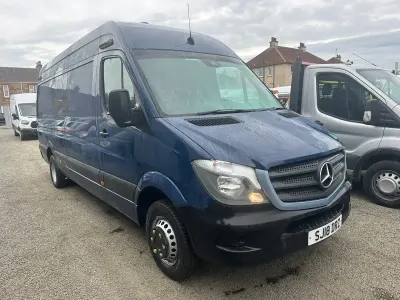 Used Mercedes Sprinter 2018 Blue Van
