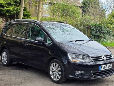 Used VW Sharan SEL 177 HP (130 kW) 2013 Black MPV
