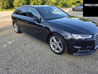 Used Audi A4 S-Line 190 HP (139 kW) 2017 Blue Estate