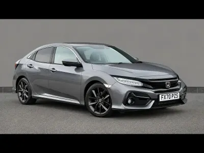 Used Honda Civic SR 126 HP (92 kW) 2020 Grey Hatchback