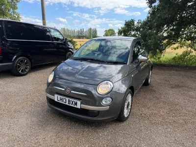 Used Fiat 500 Lounge 69 HP (50 kW) 2013 Grey Hatchback