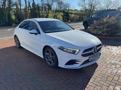Used Mercedes A250 AMG line 224 HP (164 kW) 2020 White Sedan