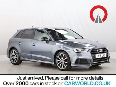 Grey Used 2019 Audi A3 Sportback Black Edition Hatchback | £12,906 (Good price)