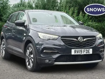 Used Vauxhall Grandland X Sport 130 HP (95 kW) 2019 Grey SUV