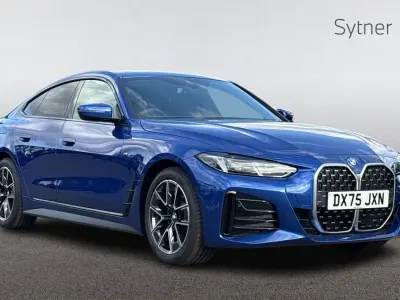 Begagnad BMW 420 Gran Coupé M Sport 181 HK (133 kW) 2025 Blå Sportkupé