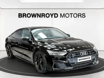 Used Audi A7 Sportback S-Line 286 HP (210 kW) 2019 Black Hatchback