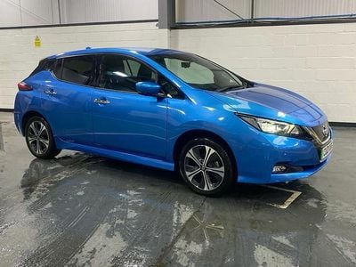Blue Used 2021 Nissan Leaf Tekna Hatchback | £12,498 (Fair price)