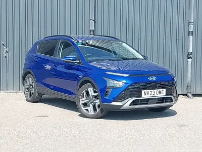 Used Hyundai Bayon Premium 100 HP (73 kW) 2023 Blue SUV