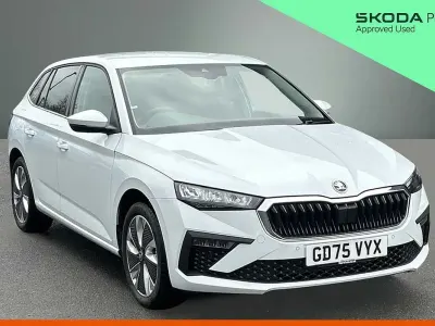Used Skoda Scala SE L 116 HP (85 kW) 2026 Moon white metallic Hatchback