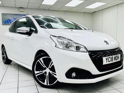 Used Peugeot 208 Prestige 208 HP (152 kW) 2018 White Hatchback