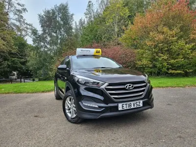 Usado Hyundai Tucson 132 HP (97 kW) 2018 Preto SUV