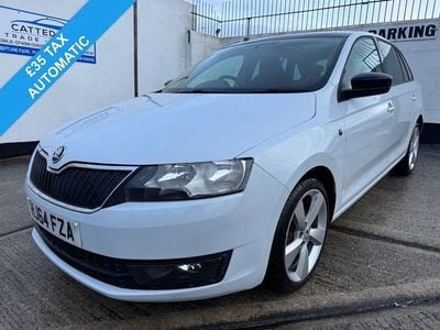 Used Skoda Rapid Sport 90 HP (66 kW) 2014 White Hatchback
