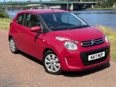 Used Citroën C1 Feel 68 HP (50 kW) 2017 Red Hatchback
