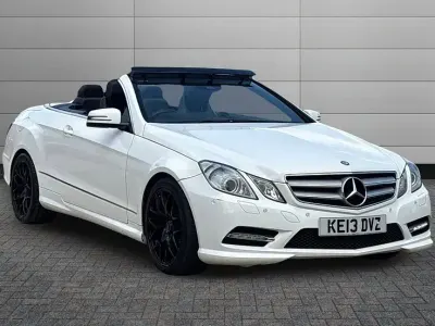 Used Mercedes E350 261 HP (191 kW) 2013 White Cabriolet