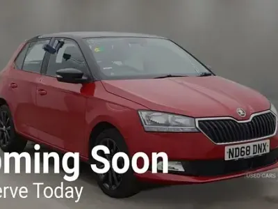 Used Skoda Fabia Colour Edition 2018 Red Hatchback