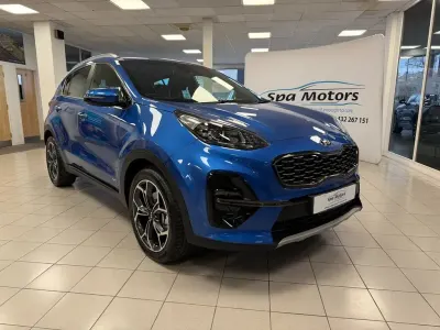 Used Kia Sportage GT-Line 174 HP (127 kW) 2021 Blue SUV