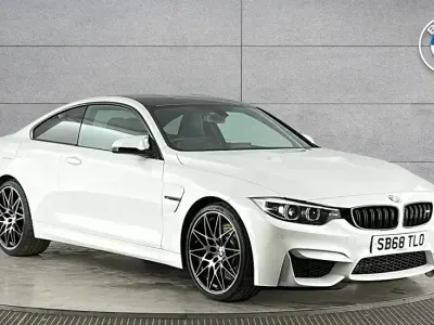 Begagnad BMW M4 Competition Edition 444 HK (326 kW) 2018 Vit Sportkupé