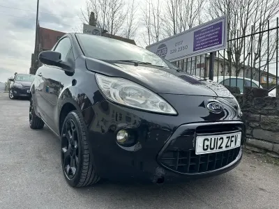 Used Ford Ka Metall 69 HP (50 kW) 2012 Black Hatchback