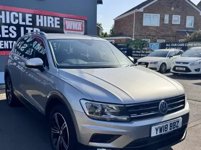 Used VW Tiguan SE 150 HP (110 kW) 2018 Silver SUV
