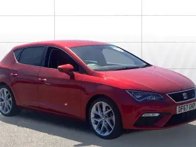 Usado Seat Leon FR 125 HP (91 kW) 2018 Vermelho Citadino