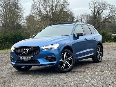 Blue Used 2021 Volvo XC60 R-Design SUV | £29,850 (Fair price)