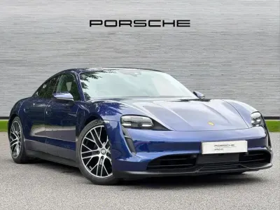 Used Porsche Taycan Performance Package 419 kW (571 HP) 2023 Blue Sedan
