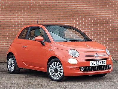 Używany Fiat 500 Dolcevita 70 KM (51 kW) 2022 Pomarańczowy Hatchback
